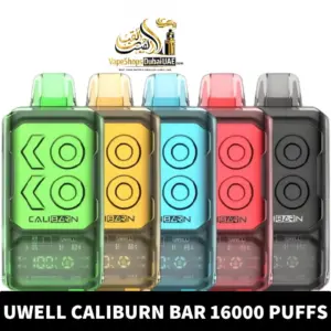 Uwell Caliburn Bar 20mg 16000 Puffs Disposable Vape In Dubai