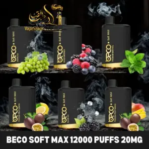 Beco Soft Max 12000 Puffs 20mg Nicotine None Rechargeable Disposable