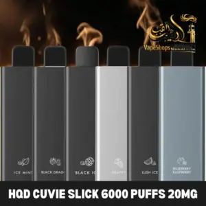 Hqd Cuvie Slick 6000 Puffs 20mg Nicotine