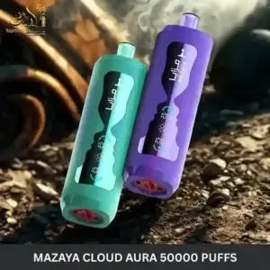 Mazaya Cloud AURA 50000 Puffs Disposable Vape 6mg in the UAE